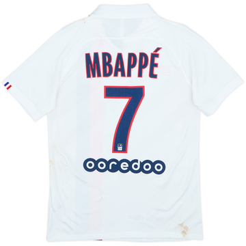 2019-20 Paris Saint-Germain Maillot Third Authentique Mbappe #7 - 5/10 - (S)