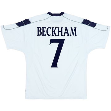 1999-00 Manchester United Maillot third Beckham #7 - 6/10 - (XL)