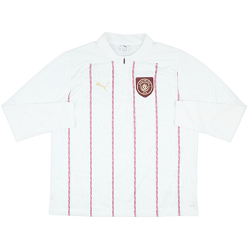 2024-25 Manchester City Puma Pré-Match Haut zippé 1/4 - 8/10 - (XL)