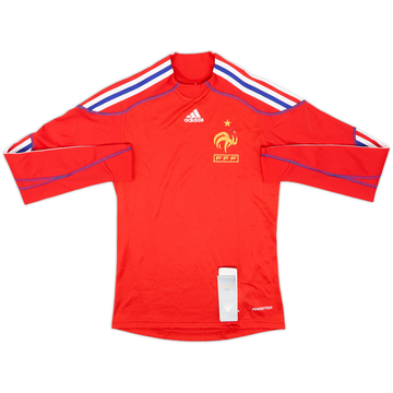 2009-10 France adidas Formotion Maillot d'entraînement manches longues (Femme XS)