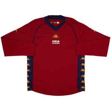 2000-01 Roma Kappa Maillot d'entraînement manches longues - 6/10 - (XXL)