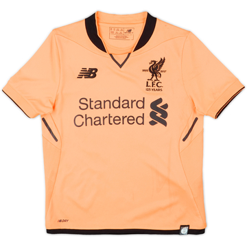 2017-18 Liverpool 125 ans Maillot Third - 6/10 - (8-9 ans)