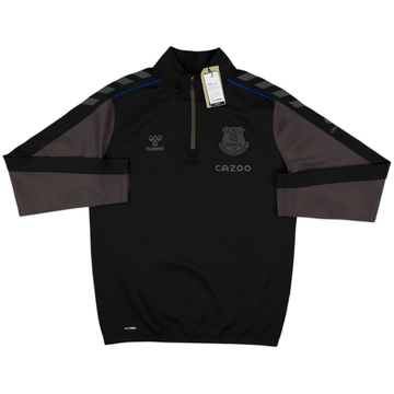 2021-22 Everton Hummel 1/4 Zip Haut de training (S)