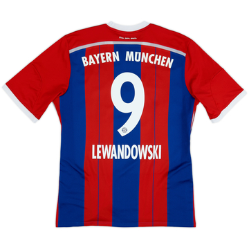 Maillot domicile Bayern Munich 2014-15 Lewandowski #9 - 5/10 - (L)