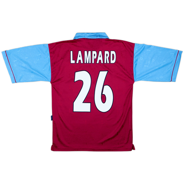 1995-97 West Ham Maillot domicile Centenaire Lampard #26 - 9/10 - (S)