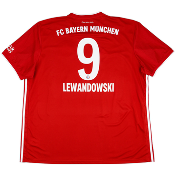 2020-21 Bayern Munich Maillot domicile Lewandowski #9 - 7/10 - (3XL)