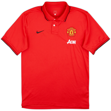 2014-15 Manchester United Nike Polo - 8/10 - (S)