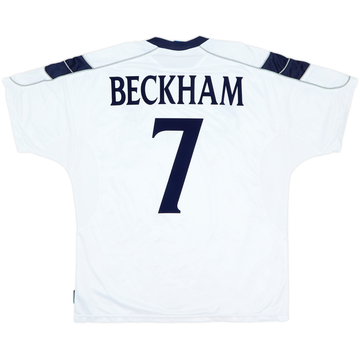 1999-00 Manchester United Maillot third Beckham #7 - 6/10 - (XL)