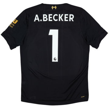2019-20 Liverpool Maillot GK S/S A.Becker #1 - 7/10 - (S)