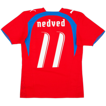 2006-08 République Tchèque Maillot domicile Nedved #11 - 9/10 - (XS)