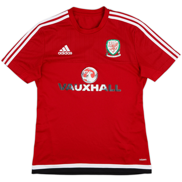 2015-16 Wales adidas Training Shirt - 4/10 - (S)