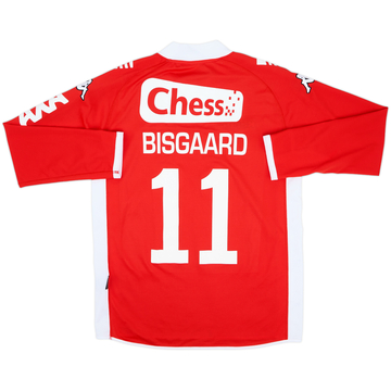 Maillot domicile manches longues Brann 2009 Bisgaard #11 - 6/10 - (XL)