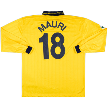 Maillot domicile ML Modena 2001-02 Match Issue Mauri #18