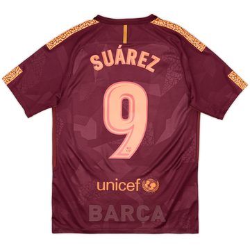 2017-18 Barcelona Maillot third Suarez #9 - 10/10 - (S)