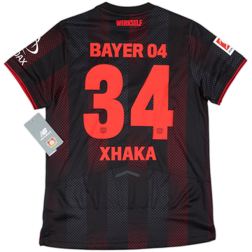 2025-26 Bayer Leverkusen Home Shirt Xhaka #34 (Women's S)