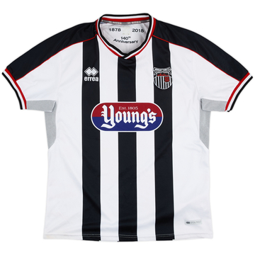 2018-19 Grimsby Town Maillot Domicile - 5/10 - (L)