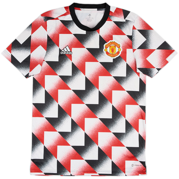 2022-23 Manchester United adidas Maillot d'entraînement - 5/10 - (M)