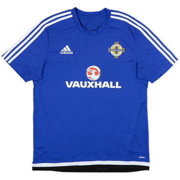 2015-16 Northern Ireland adidas Training Shirt - 8/10 - (L)