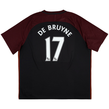 2016-17 Manchester City Maillot extérieur De Bruyne #17 - 8/10 - (3XL)