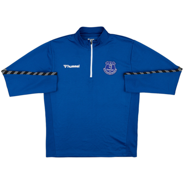 2020-21 Everton Hummel 1/4 Zip Haut d'entraînement - 8/10 - (L)