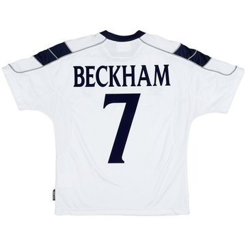 1999-00 Manchester United Maillot Third Beckham #7 - 8/10 - (Y)
