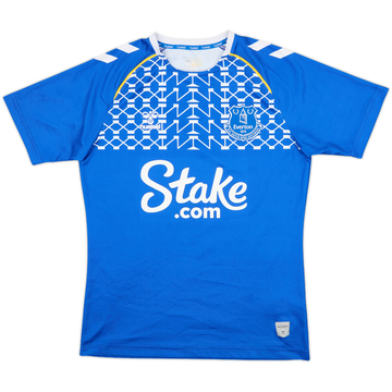 2023-24 Everton Hummel Maillot d'entraînement d'avant-match - 9/10 - (S)