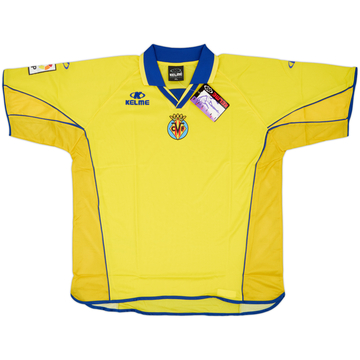 2001-03 Villarreal Maillot Domicile (XL)