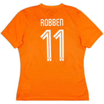 2014-15 Netherlands Maillot domicile authentique Robben #11 - 9/10 - (XL)