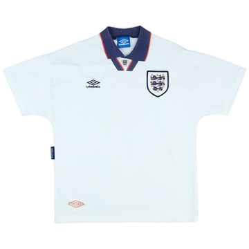 1993-95 England Maillot Domicile Match #8