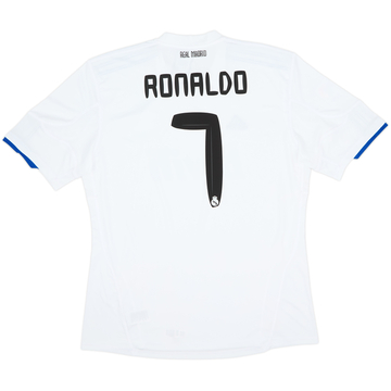 2010-11 Real Madrid Maillot domicile Ronaldo #7 (XL)
