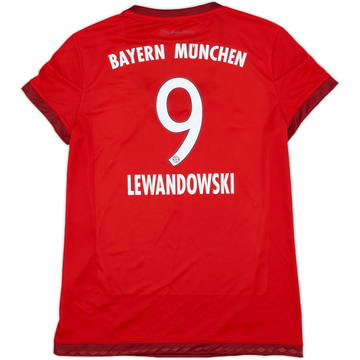 2015-16 Bayern Munich Maillot domicile Lewandowski #9 - 9/10 - (Taille M femme)