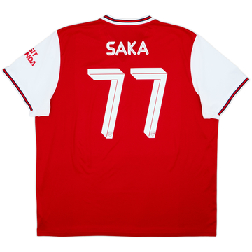 2019-20 Arsenal Maillot domicile Saka #77 - 9/10 - (3XL)