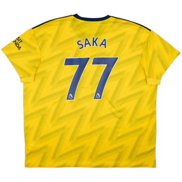2019-20 Arsenal Maillot extérieur Saka #77 - 7/10 - (3XL)