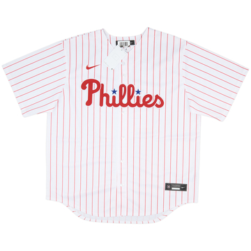 Maillot domicile Nike signé Philadelphia Phillies Wheeler #45 2020-25 (XL)
