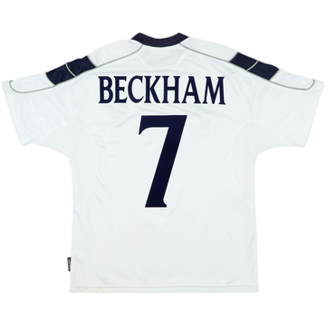 1999-00 Manchester United Maillot third Beckham #7 - 6/10 - (M)