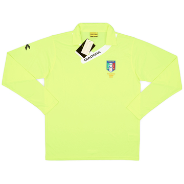 2010-11 Italy Diadora Maillot Arbitre ML (S)