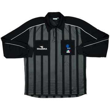 1999-00 Italy Diadora Maillot arbitre ML - 7/10 - (XXL)