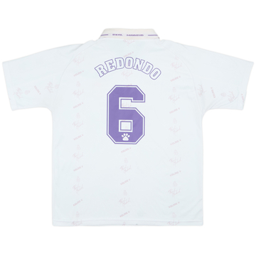 1994-96 Real Madrid Maillot domicile Redondo #6 - 5/10 - (XL)