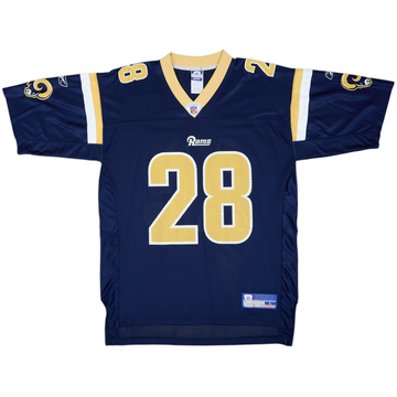 2002-04 St. Louis Rams Faulk #28 Reebok Maillot domicile - 9/10 - (L)
