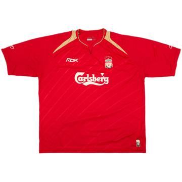 2005-06 Liverpool CL Maillot domicile - 6/10 - (XXL)