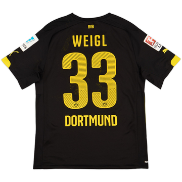 2014-16 Maillot extérieur Borussia Dortmund Weigl #33 - 5/10 - (S)