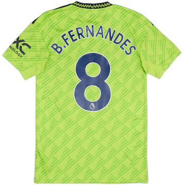 2022-23 Manchester United Maillot Third B.Fernandes #8 - 8/10 - (XS)