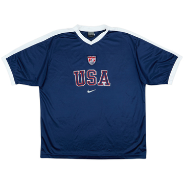 2002-04 USA Nike Training Shirt - 6/10 - (L)