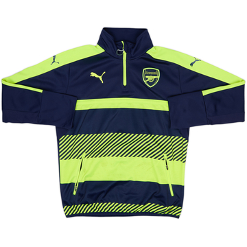 2016-17 Arsenal Puma 1/4 Zip Haut d'entraînement - 5/10 - (M)