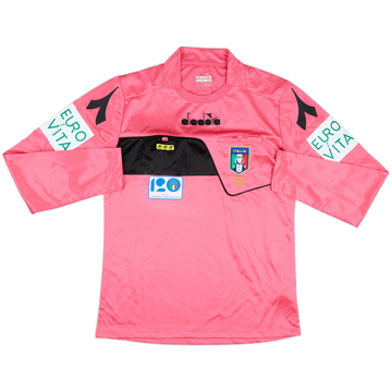 2018-19 Italie Diadora Maillot arbitre manches longues - 9/10 - (S)