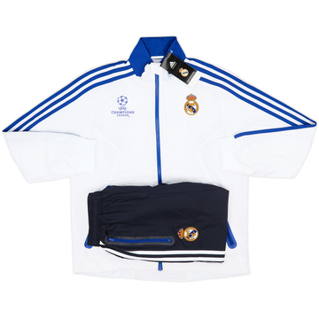 2010-11 Real Madrid adidas CL Survêtement (13-14 ans)