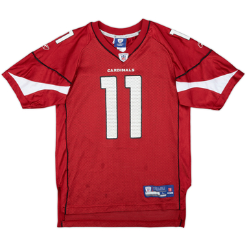 2008-11 Arizona Cardinals Fitzgerald #11 Reebok On Field Maillot domicile - 6/10 - (13-14 ans)