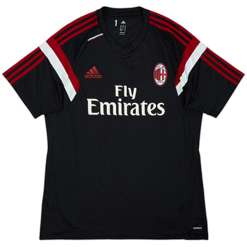 2014-15 AC Milan Player Issue adidas Training Shirt #1 - 6/10 - (XL)