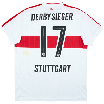 2016-17 Stuttgart Maillot Domicile Derbysieger #17 - 5/10 - (XL)