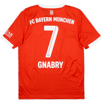2022-23 Bayern Munich Maillot domicile Gnabry #7 - 9/10 - (15-16 ans)